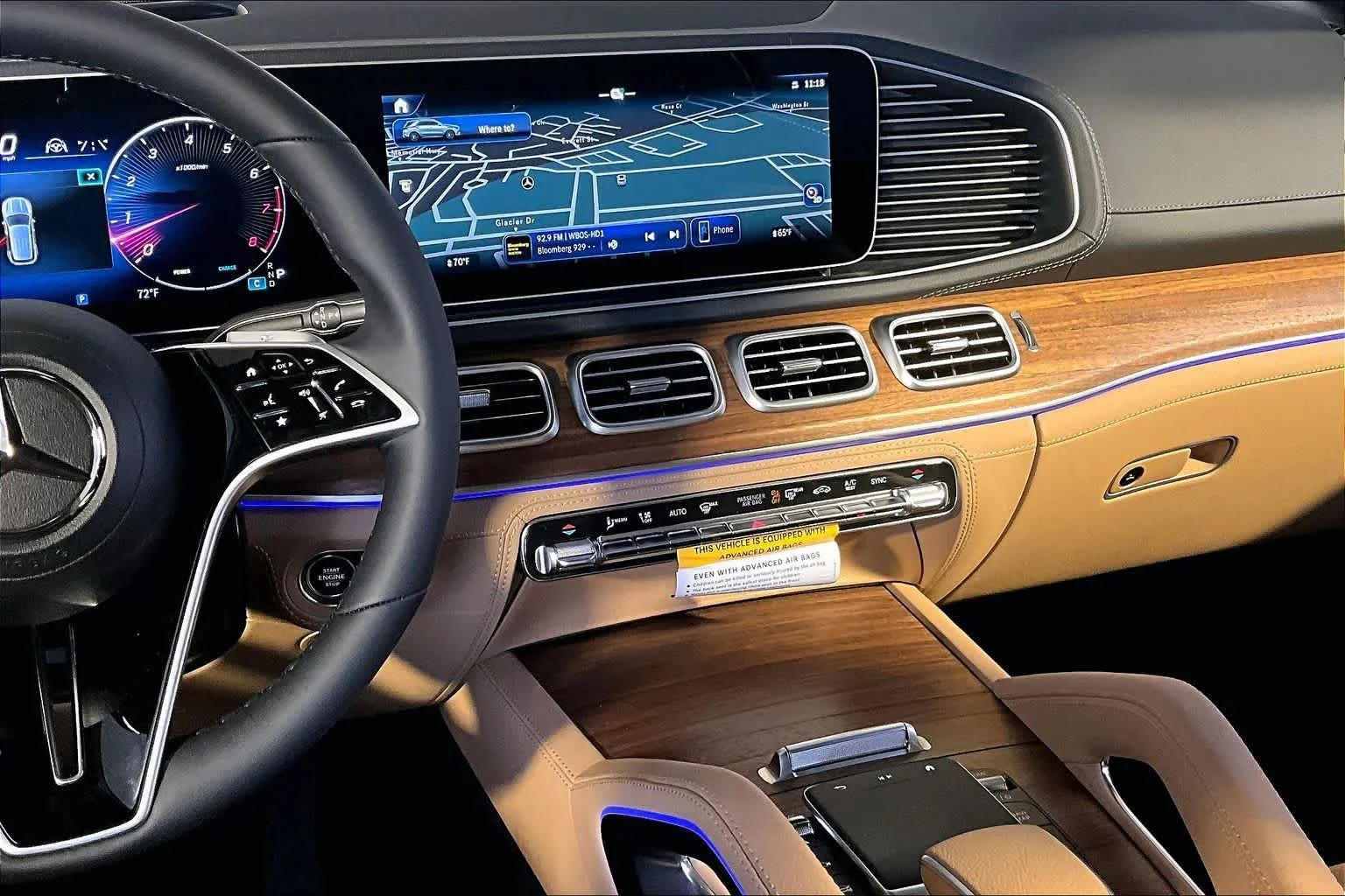 New 2026 Twilight Blue Metallic Mercedes-Benz GLE 580 image 8