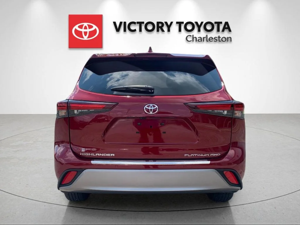 Used 2025 Red Toyota Platinum image 4
