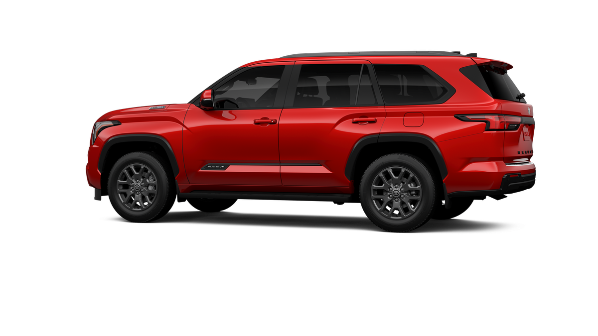 New 2026 Supersonic Red Toyota Platinum image 5