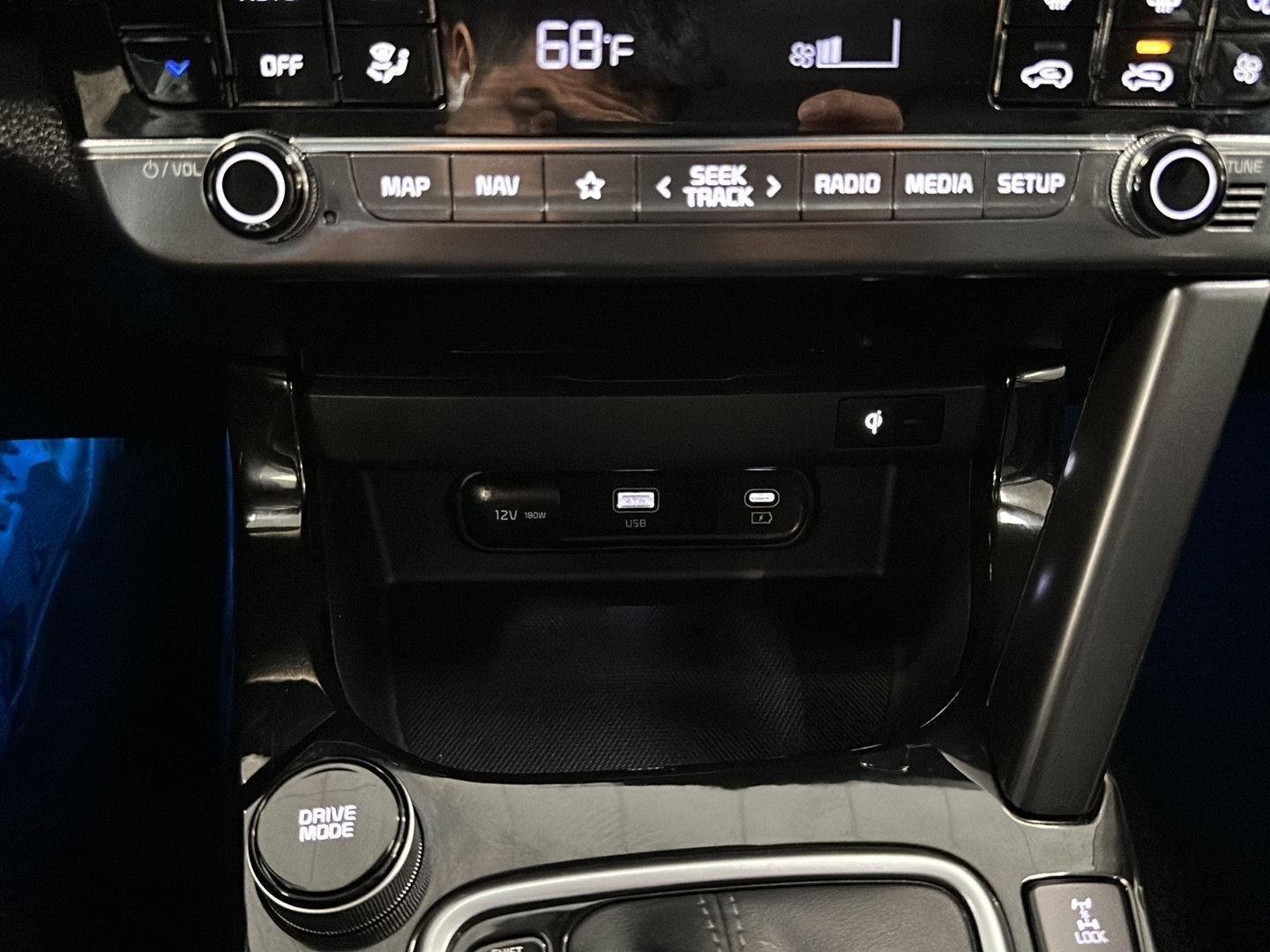 Used 2024 Dark Ocean Blue Kia EX image 30