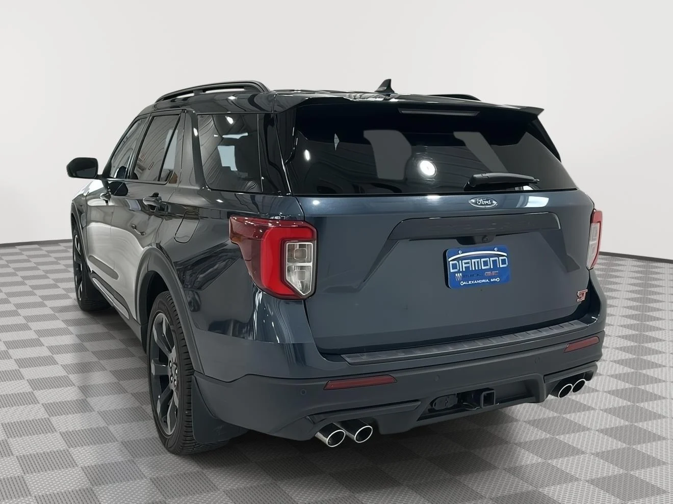 Used 2023 Stone Blue Metallic Ford ST image 3