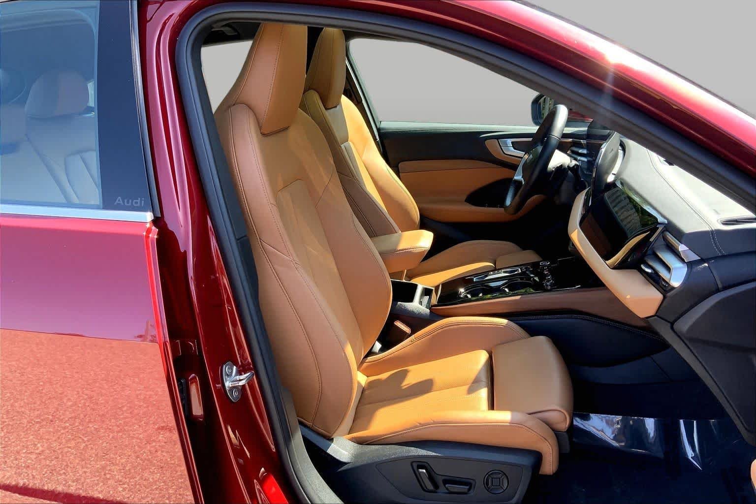 Used 2025 Grenadine Red Metallic Audi Premium Plus image 9