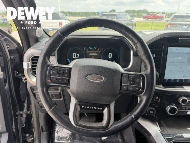 Used 2022 Black Metallic Ford Platinum image 20