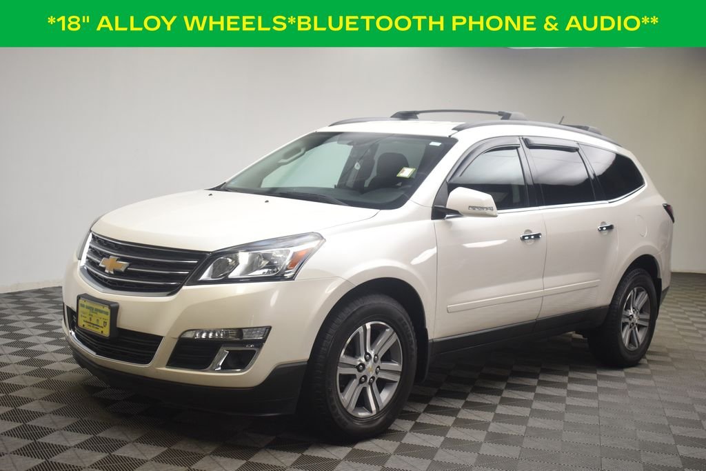 Used 2015 Chevrolet Traverse 1LT with VIN 1GNKVGKD5FJ216343 for sale in Norton, OH