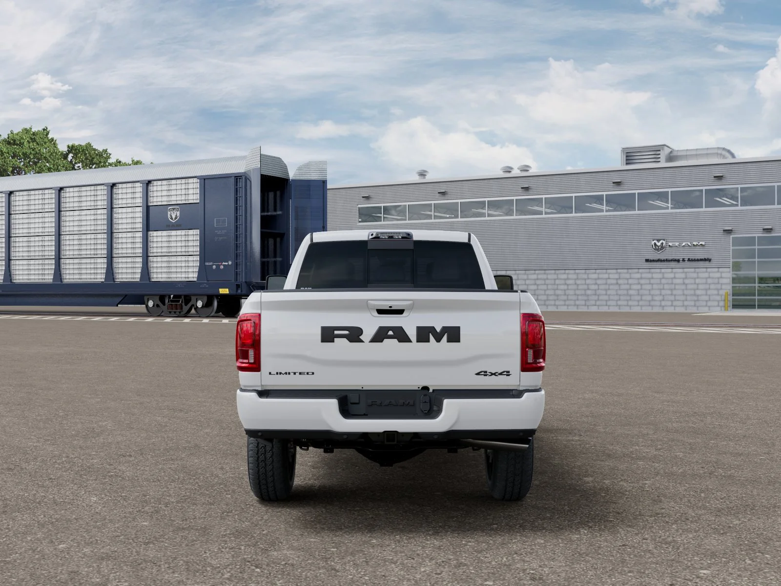 New 2026 Bright White Clear-Coat Exterior Paint RAM Limited image 33