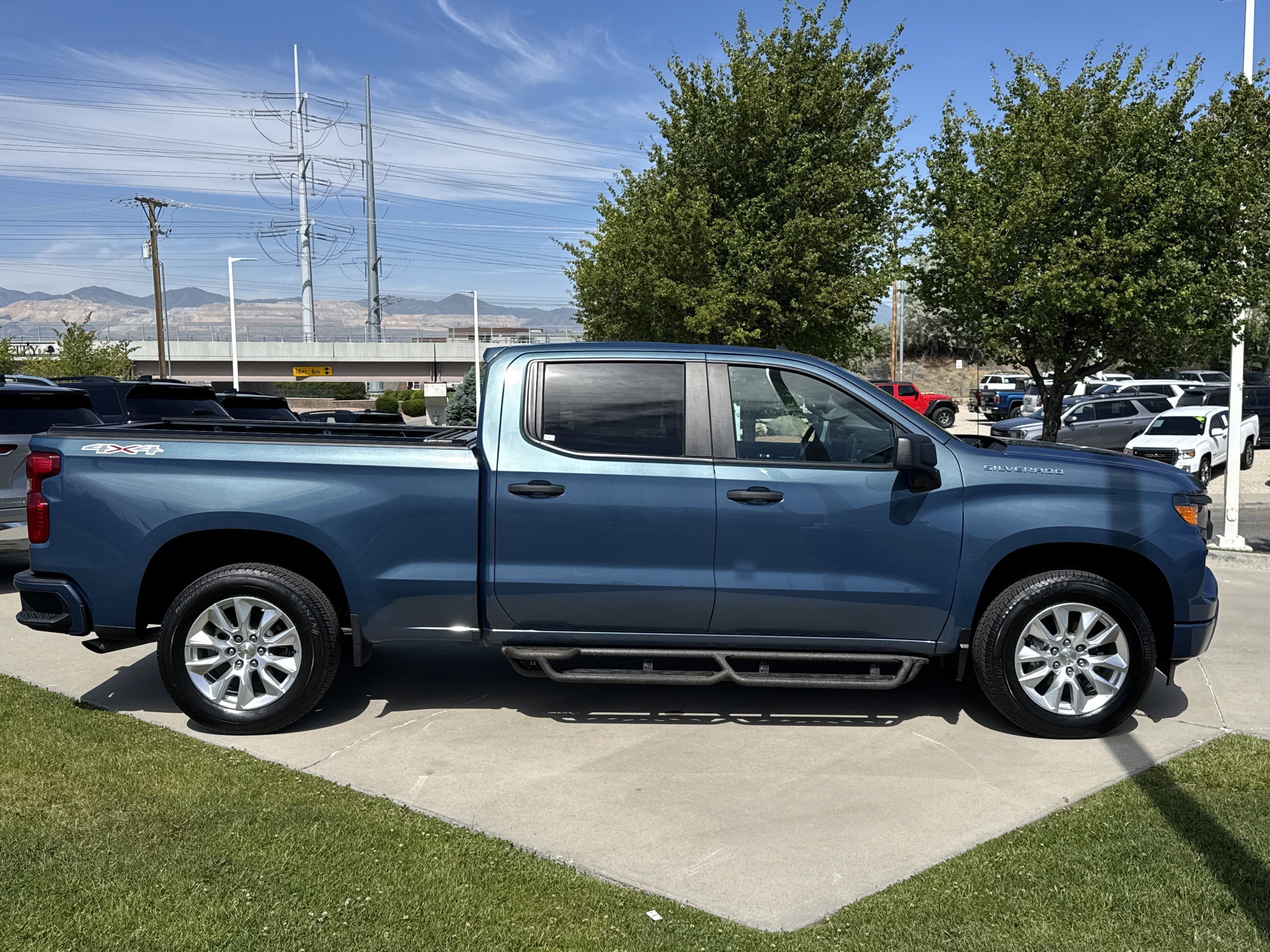 Used 2024 Lakeshore Blue Metallic Chevrolet Custom image 6