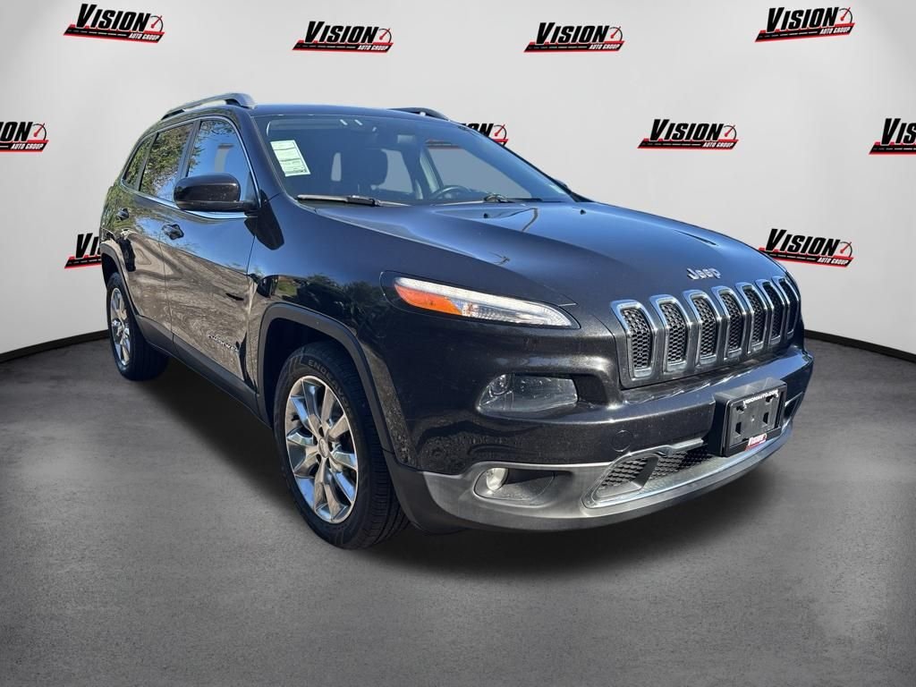 Used 2015 Black Jeep Limited image 3