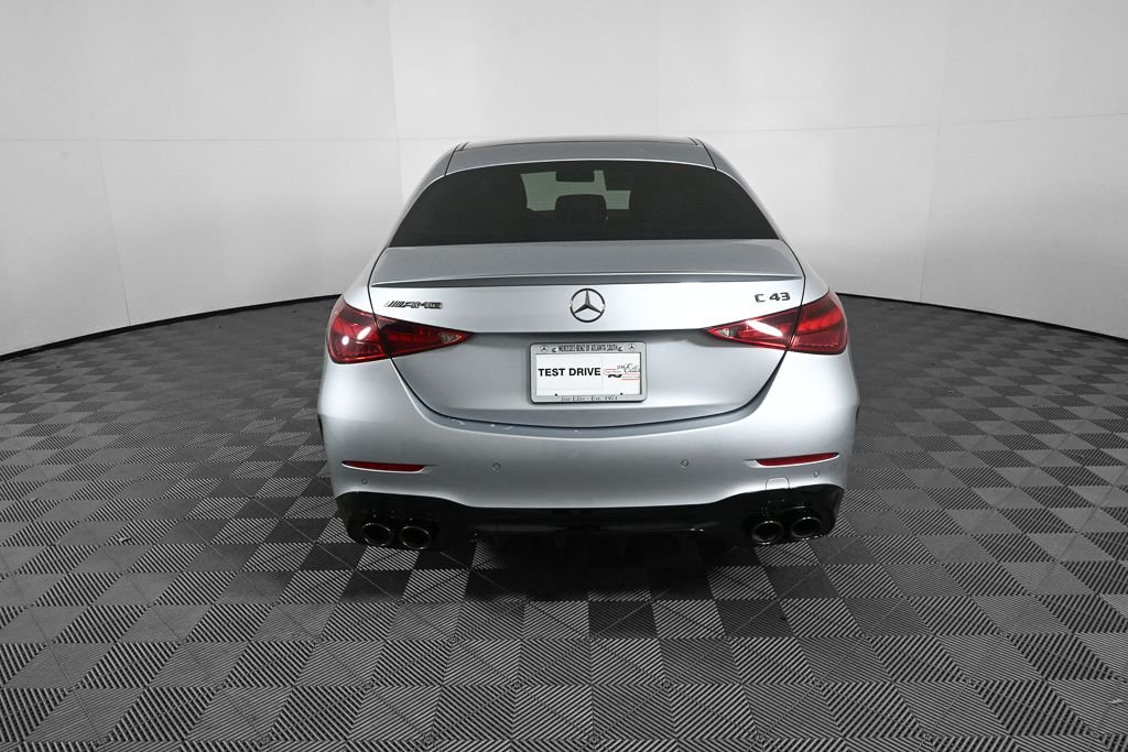 New 2026 Cirrus Silver Metallic Mercedes-Benz AMG® C 43 4MATIC® Sedan image 27