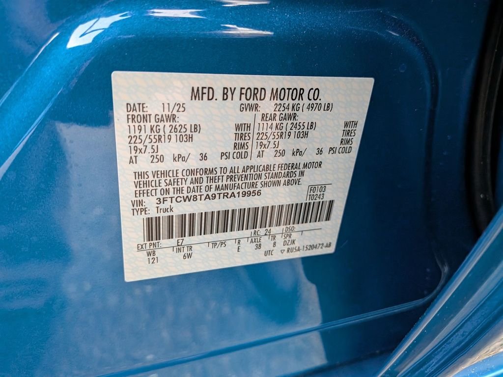 New 2026 Velocity Blue Ford Maverick Lobo™ image 33