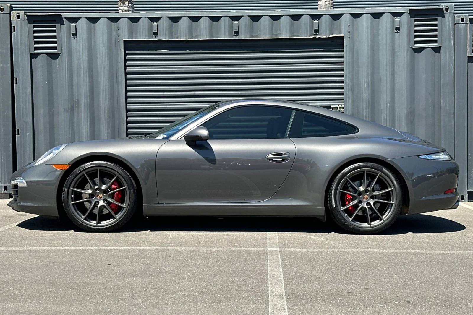 Used 2015 Agate Gray Metallic Porsche Carrera S image 2