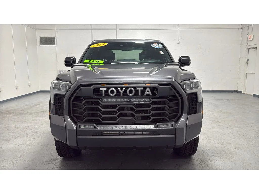 Used 2024 Magnetic Gray Metallic Toyota TRD Pro Hybrid CREW CAB 4X4 1 OWNER image 14