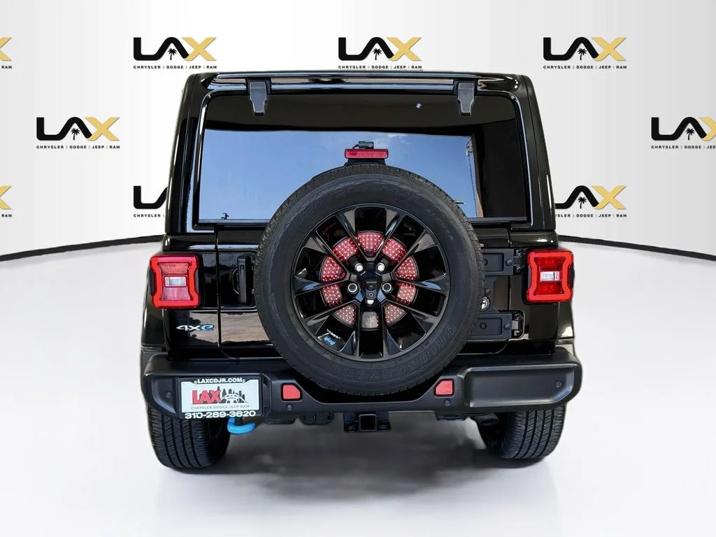 Used 2023 Black Jeep Sahara 4xe image 6