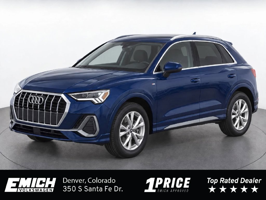 Used 2024 Navarra Blue Metallic Audi Premium Plus image 1