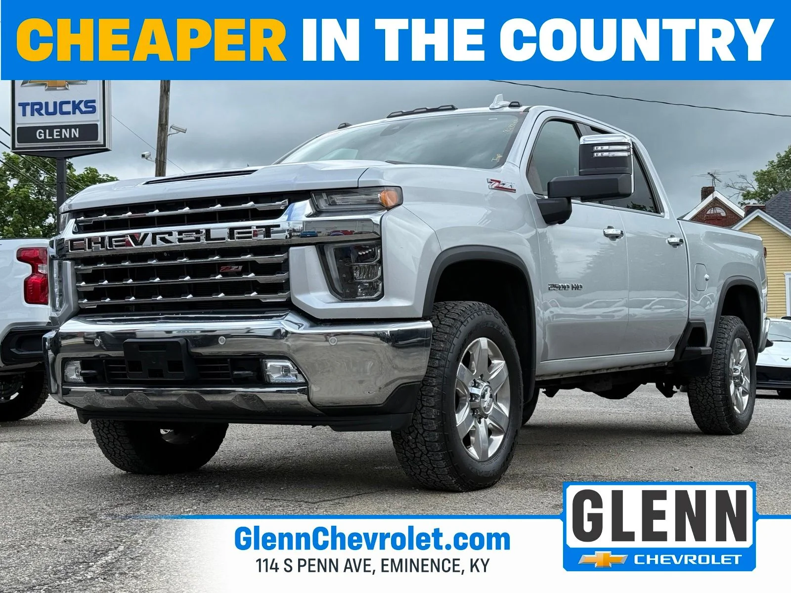 Used 2020 Silver Chevrolet LTZ image 1
