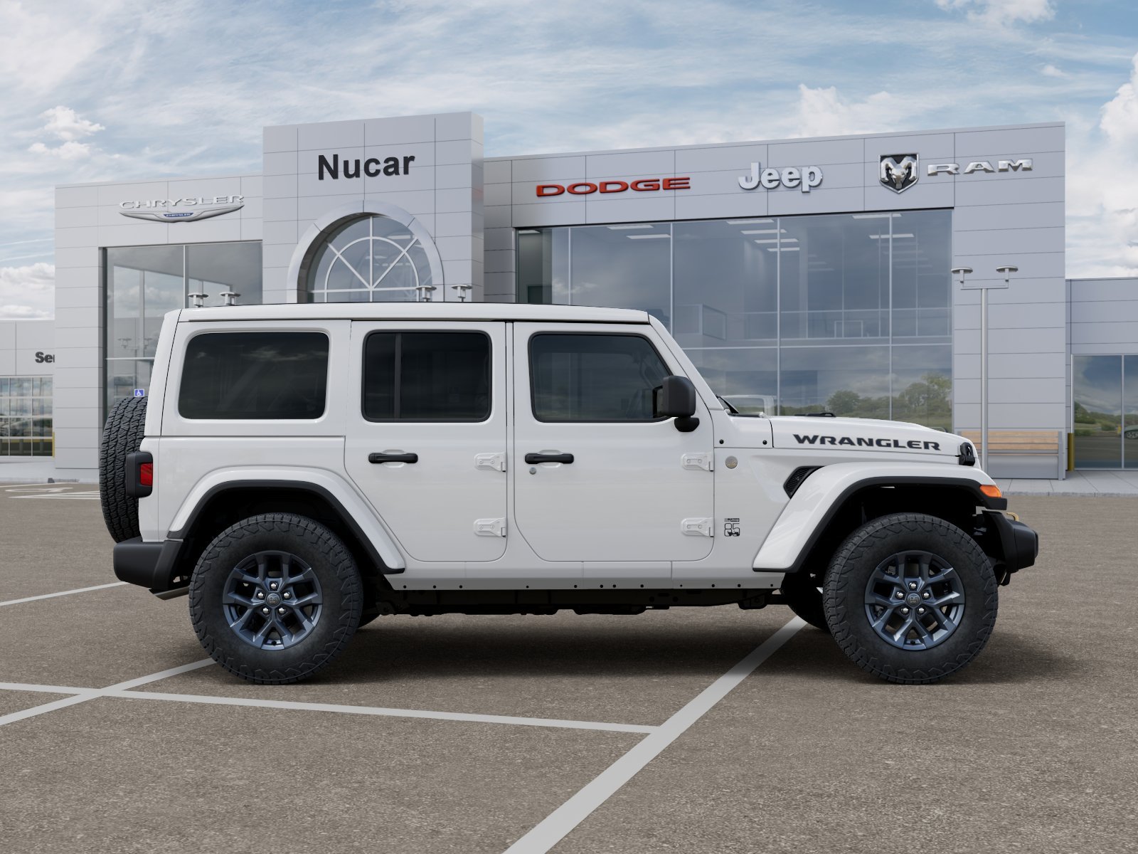 New 2026 Bright White Clearcoat Jeep 85th Anniversary Edition image 38