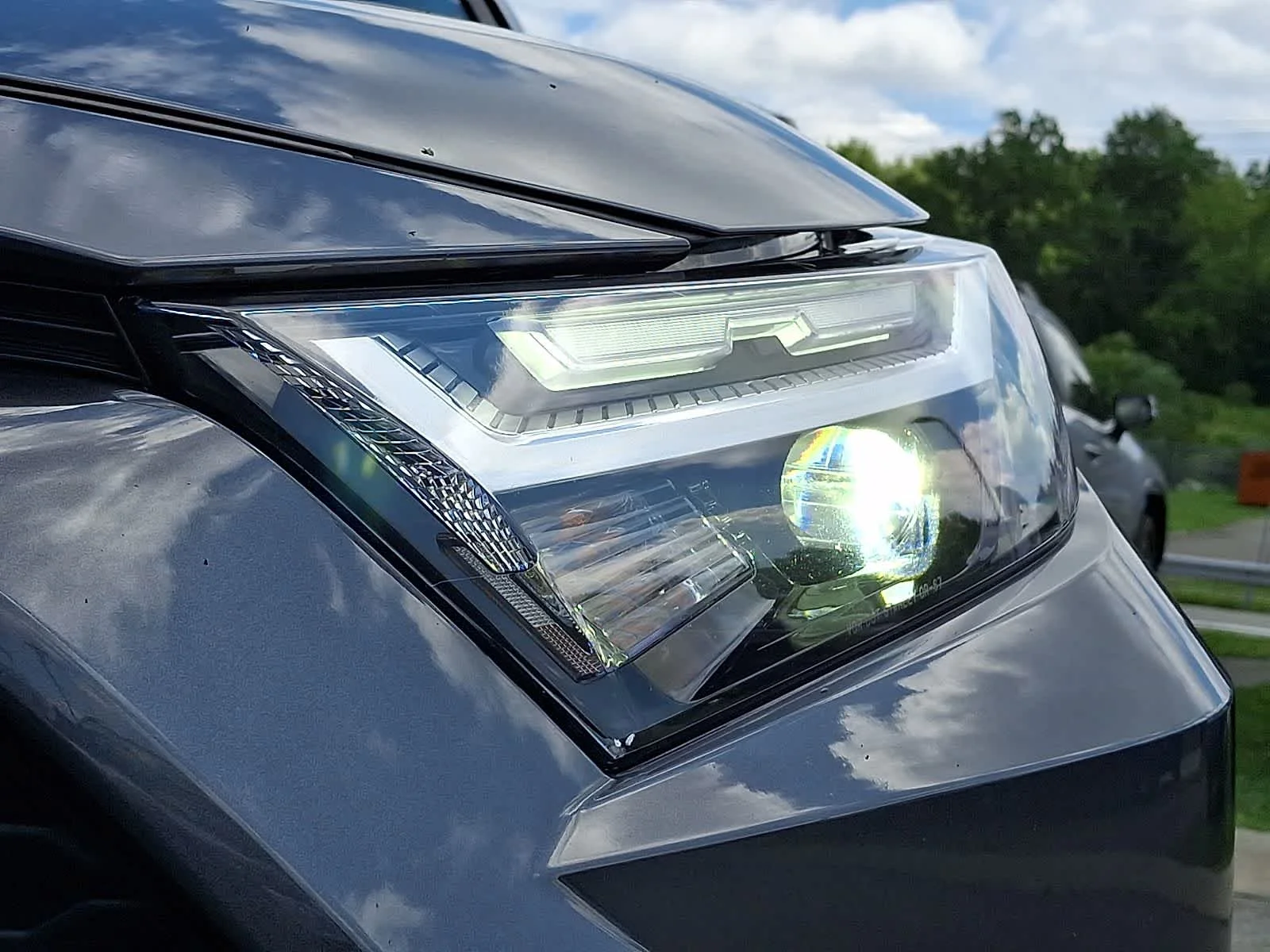 Certified Used 2025 Magnetic Gray Metallic Toyota XLE image 11