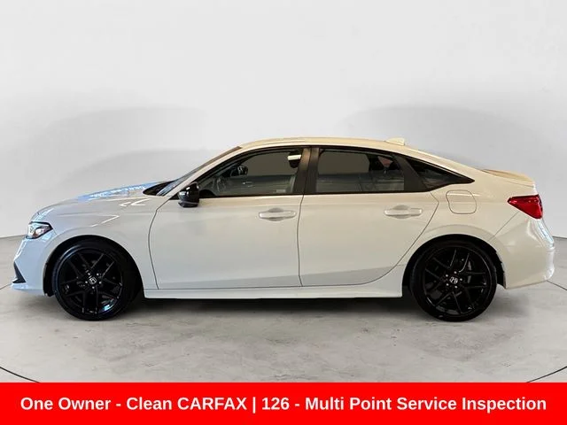 Used 2023 Platinum White Pearl Honda Sport image 2