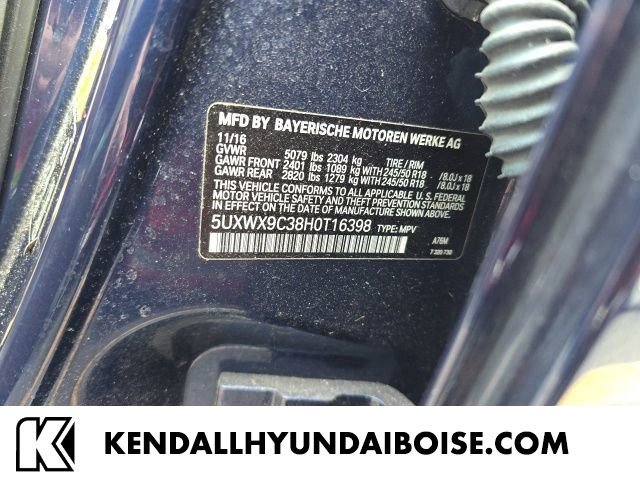 2017 BMW X3 xDrive28i