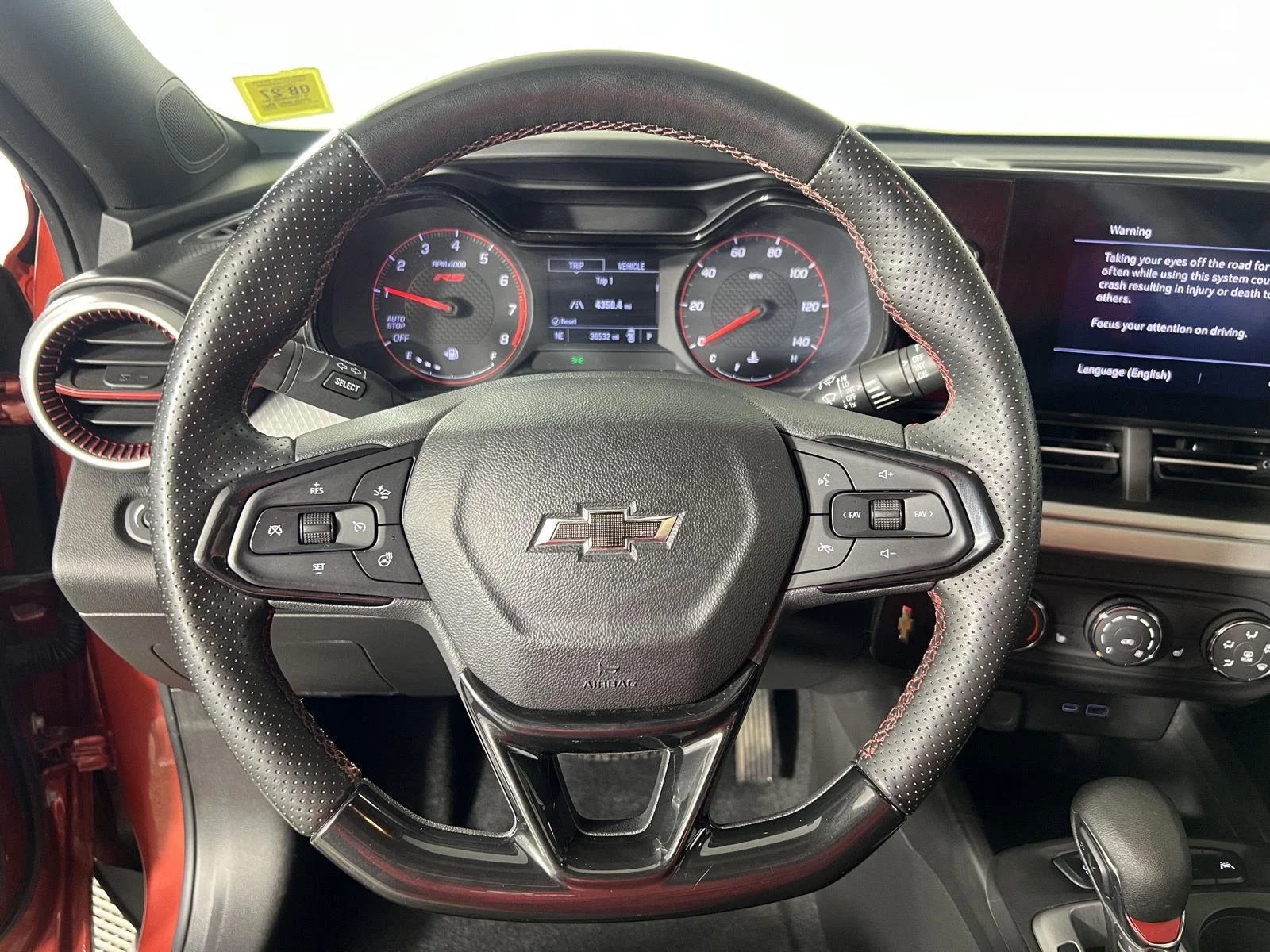Used 2024 Cayenne Orange Metallic Chevrolet 1RS image 2