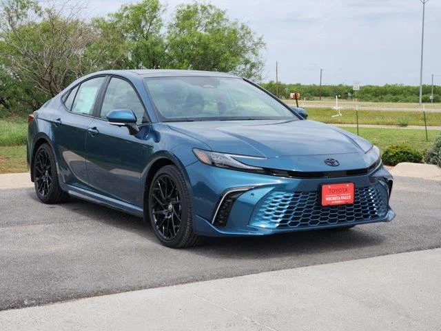 New 2026 Blue Toyota XSE Front-Wheel Drive image 2