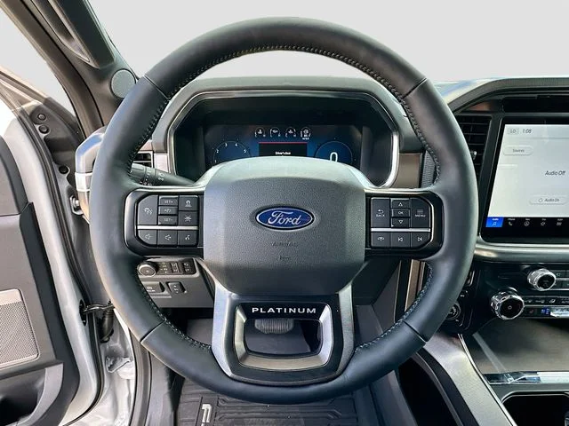 New 2025 White Metallic Ford Platinum image 7