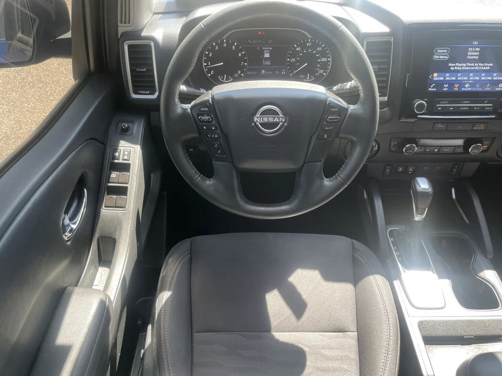Used 2023 Deep Blue Pearl Nissan SV image 12