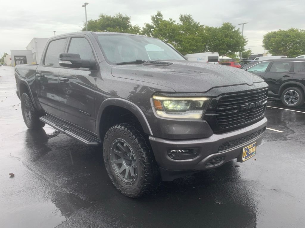 Used 2022 Granite Crystal Metallic Clearcoat Ram Laramie image 4
