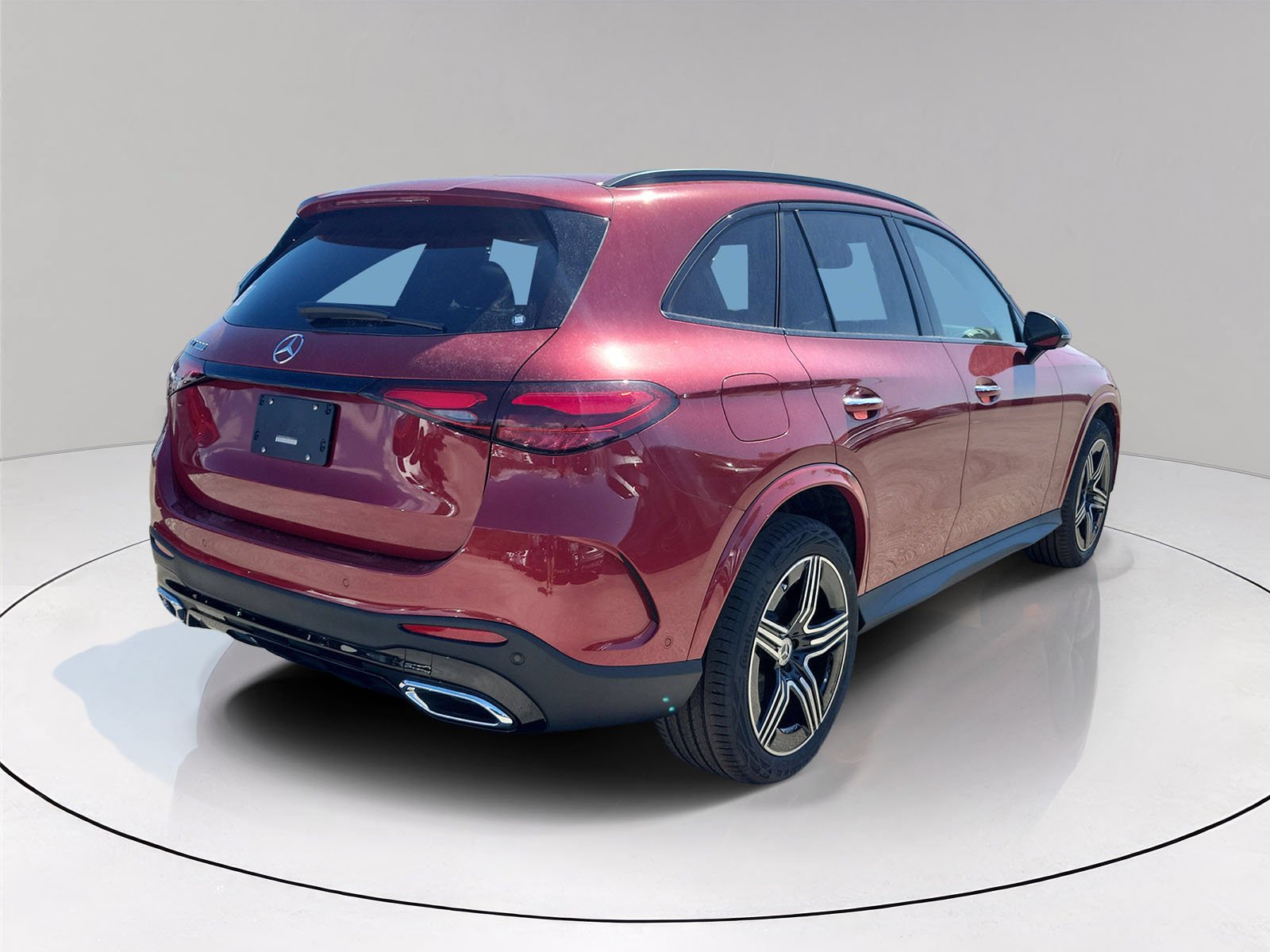 New 2026 MANUFAKTUR Patagonia Red Metallic Mercedes-Benz GLC 300 image 35