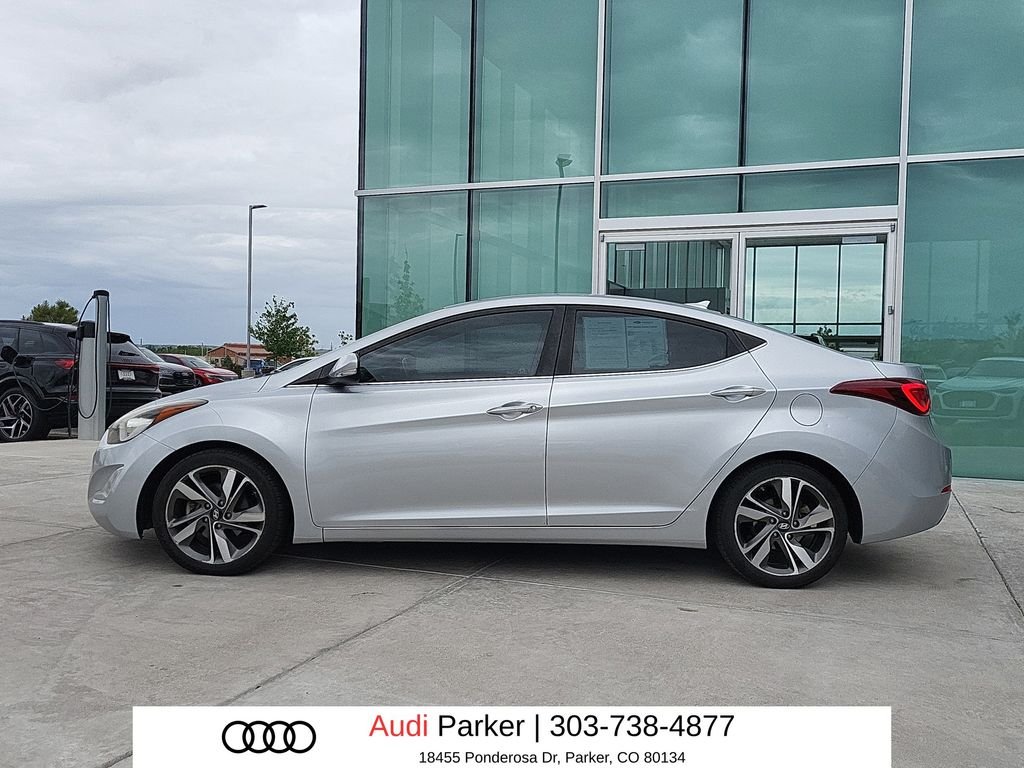 Used 2014 Hyundai Elantra Limited with VIN 5NPDH4AE2EH471010 for sale in Highlands Ranch, CO