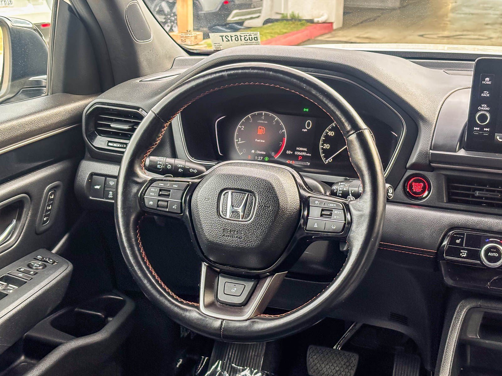Used 2024 Platinum White Pearl Honda TrailSport image 17