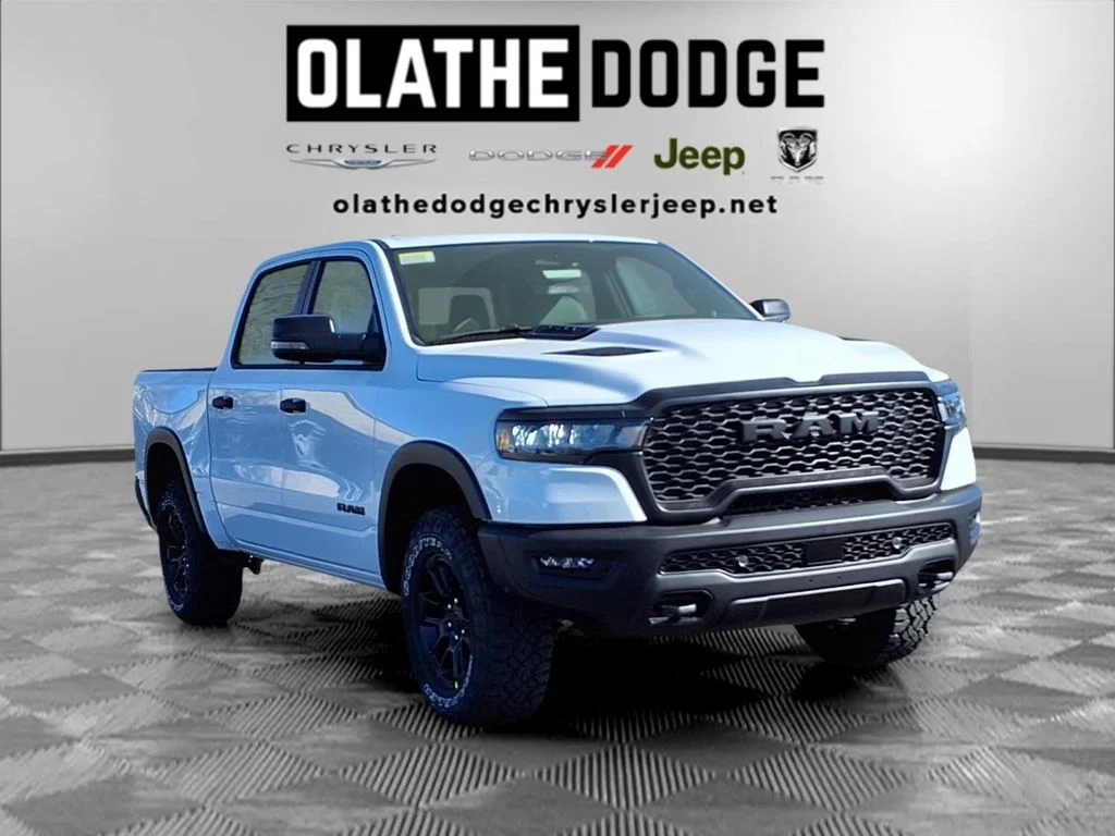New 2026 Bright White Clear-Coat Exterior Paint RAM Rebel image 27