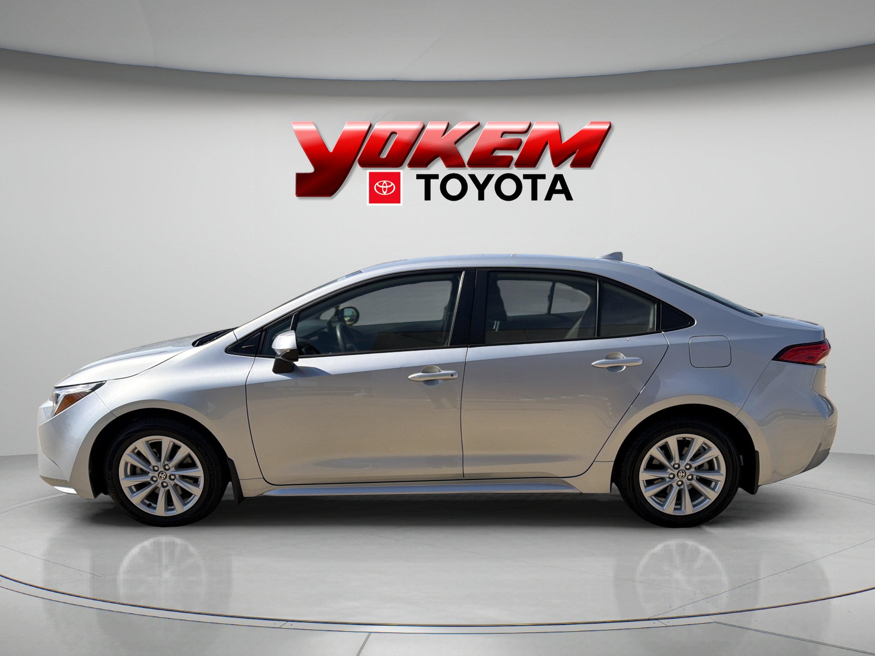 Certified Used 2026 Classic Silver Metallic Toyota Hybrid LE image 5