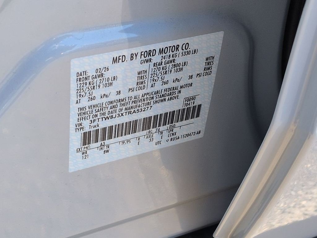 New 2026 Space White Metallic Ford XLT image 66