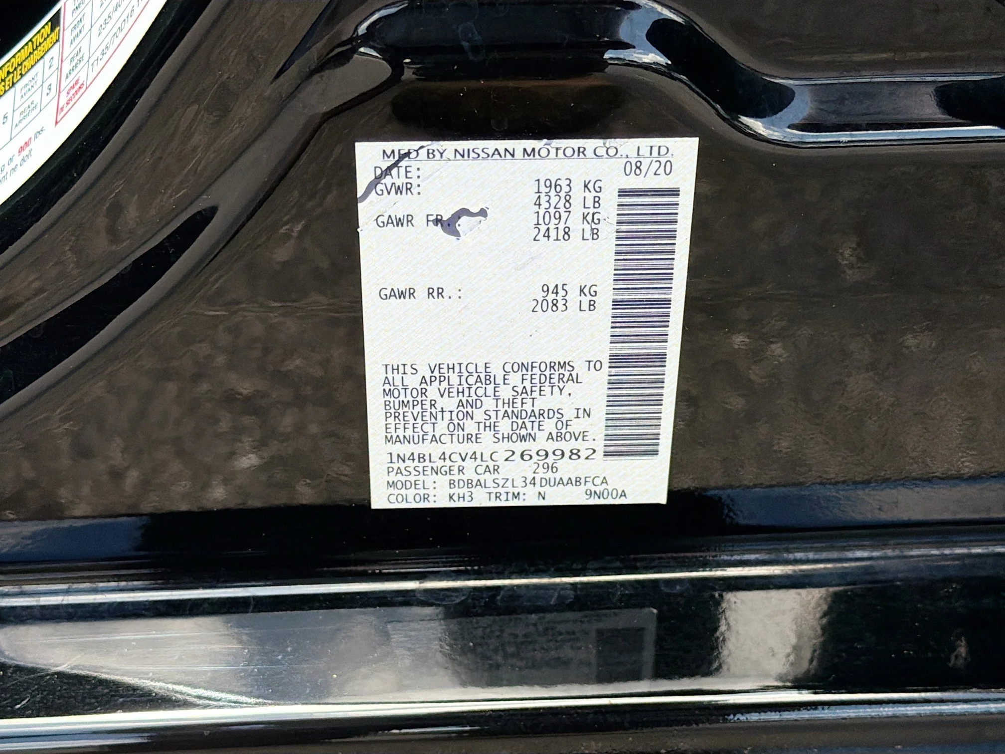 Used 2020 Super Black Nissan 2.5 SR image 42