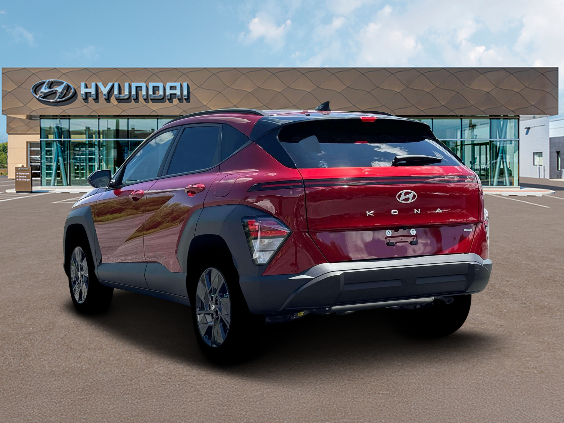 New 2026 Red Hyundai SEL Sport AWD image 5