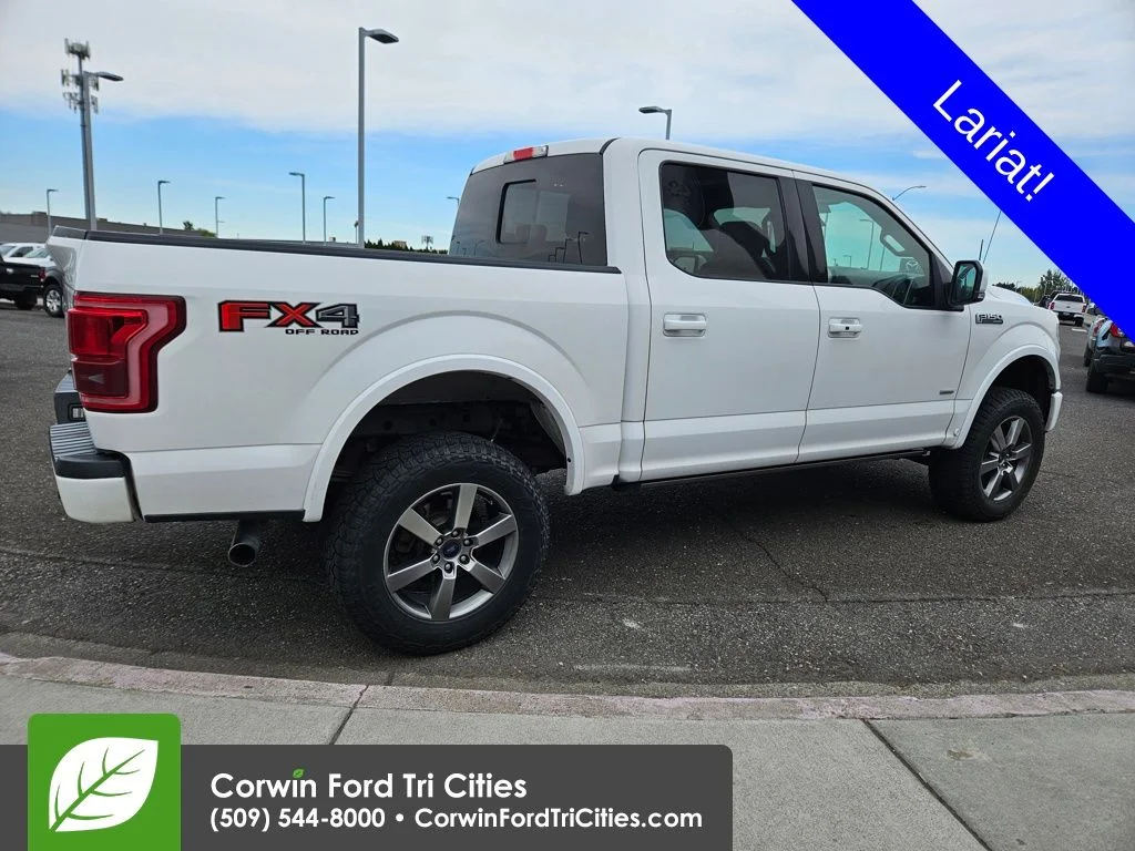 Used 2017 White Ford Lariat image 7