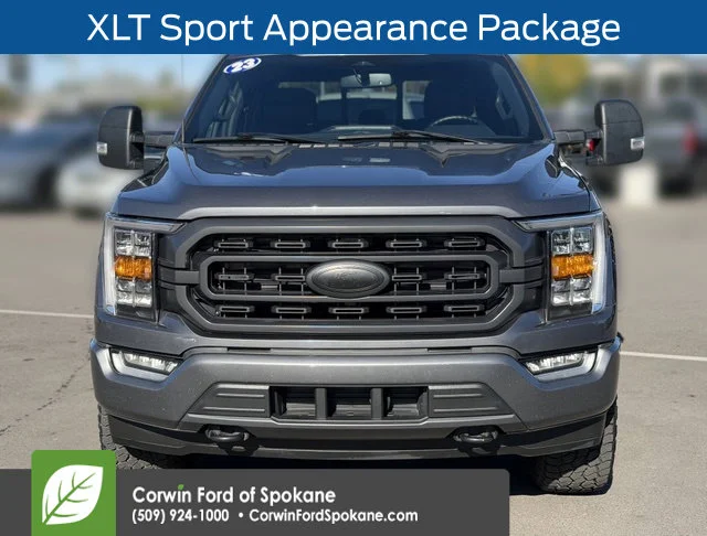 Certified Used 2023 Carbonized Gray Metallic Ford XLT image 8