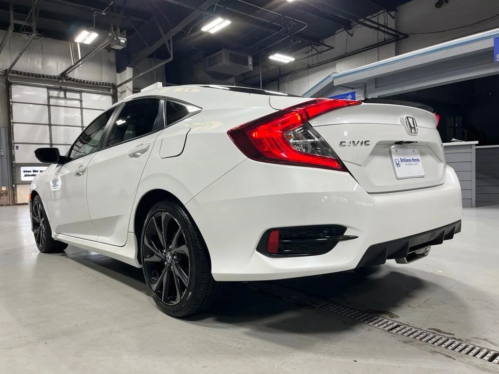 Certified Used 2020 Platinum White Pearl Honda Sport image 5