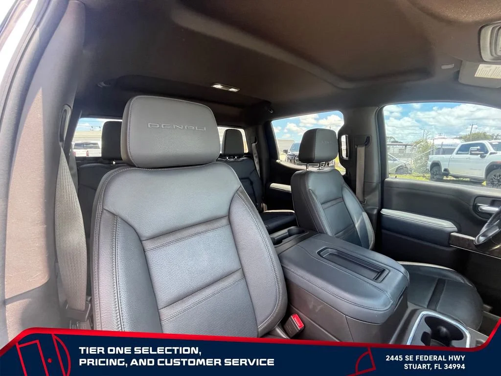 Used 2021 WHITE FROST TRICOAT GMC Denali image 17