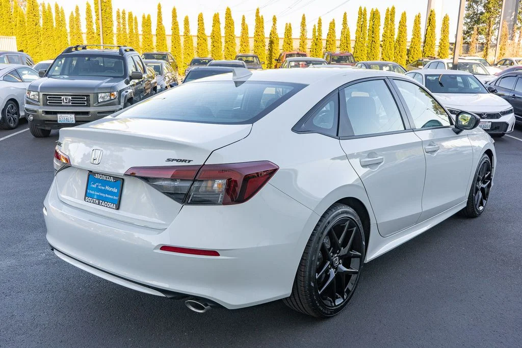New 2026 Platinum White Pearl Honda Sport image 6