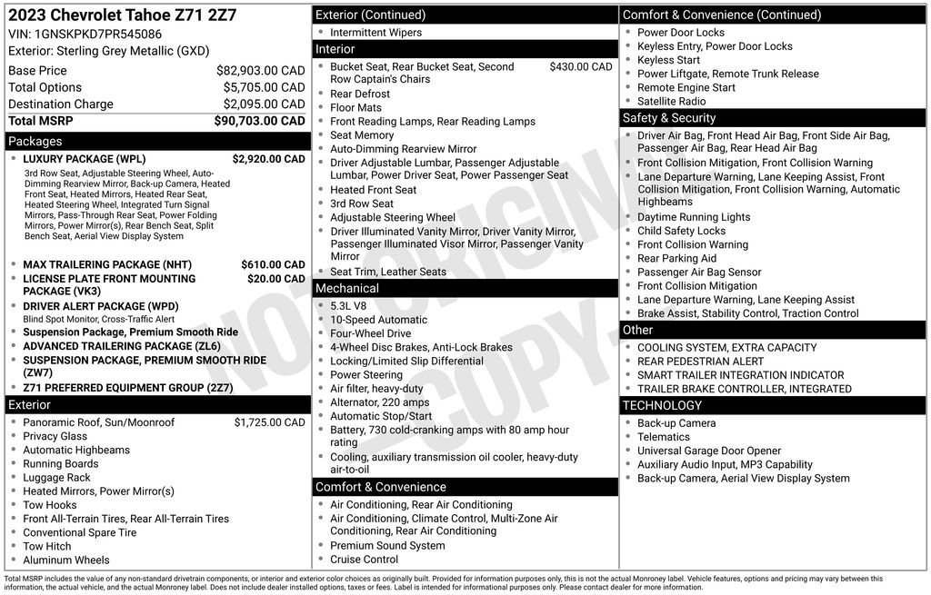Used 2023 Sterling Gray Metallic Chevrolet Z71 image 31