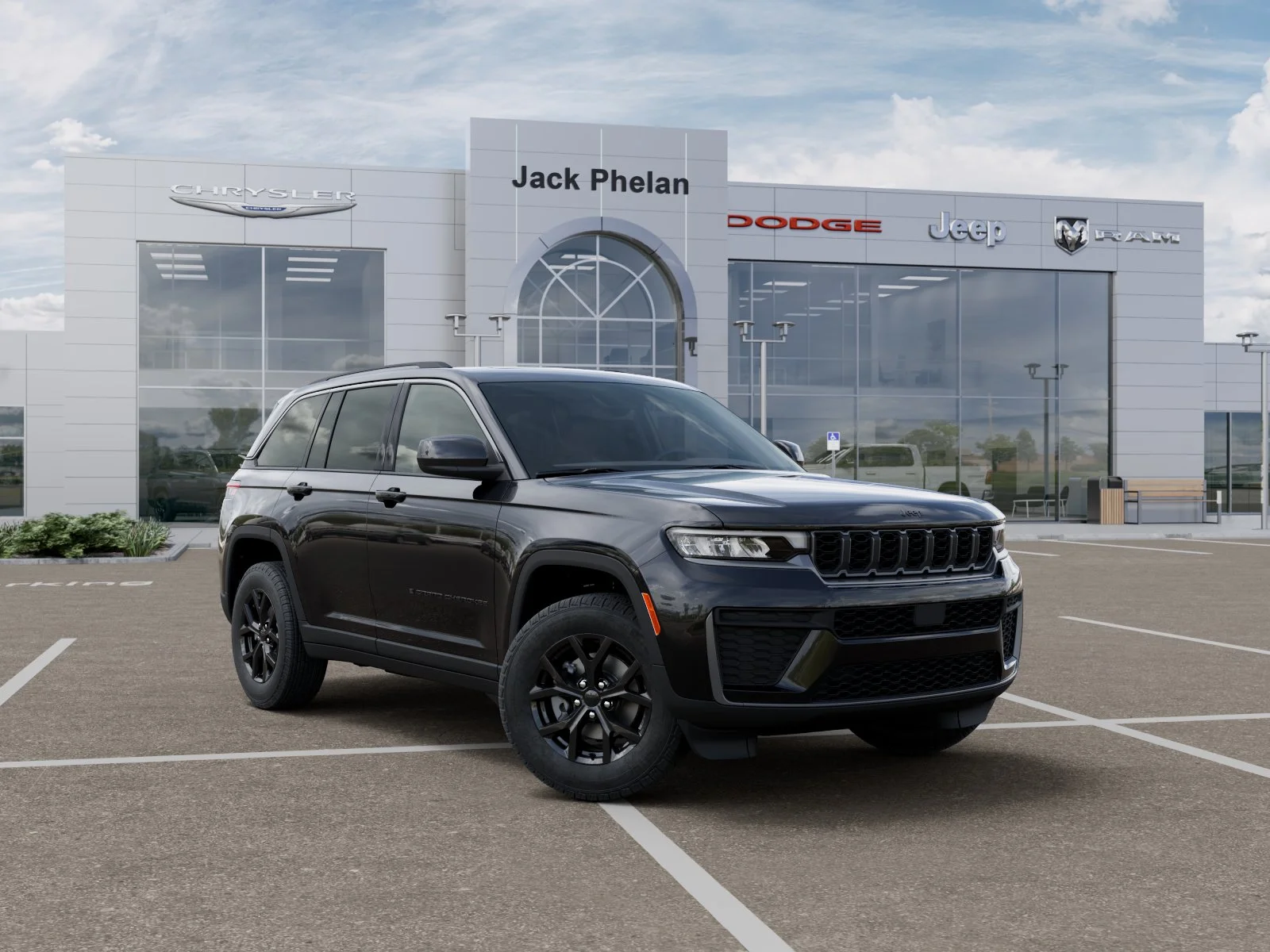 New 2026 Diamond Black Crystal Pearl-Coat Exterior Paint Jeep Altitude image 35