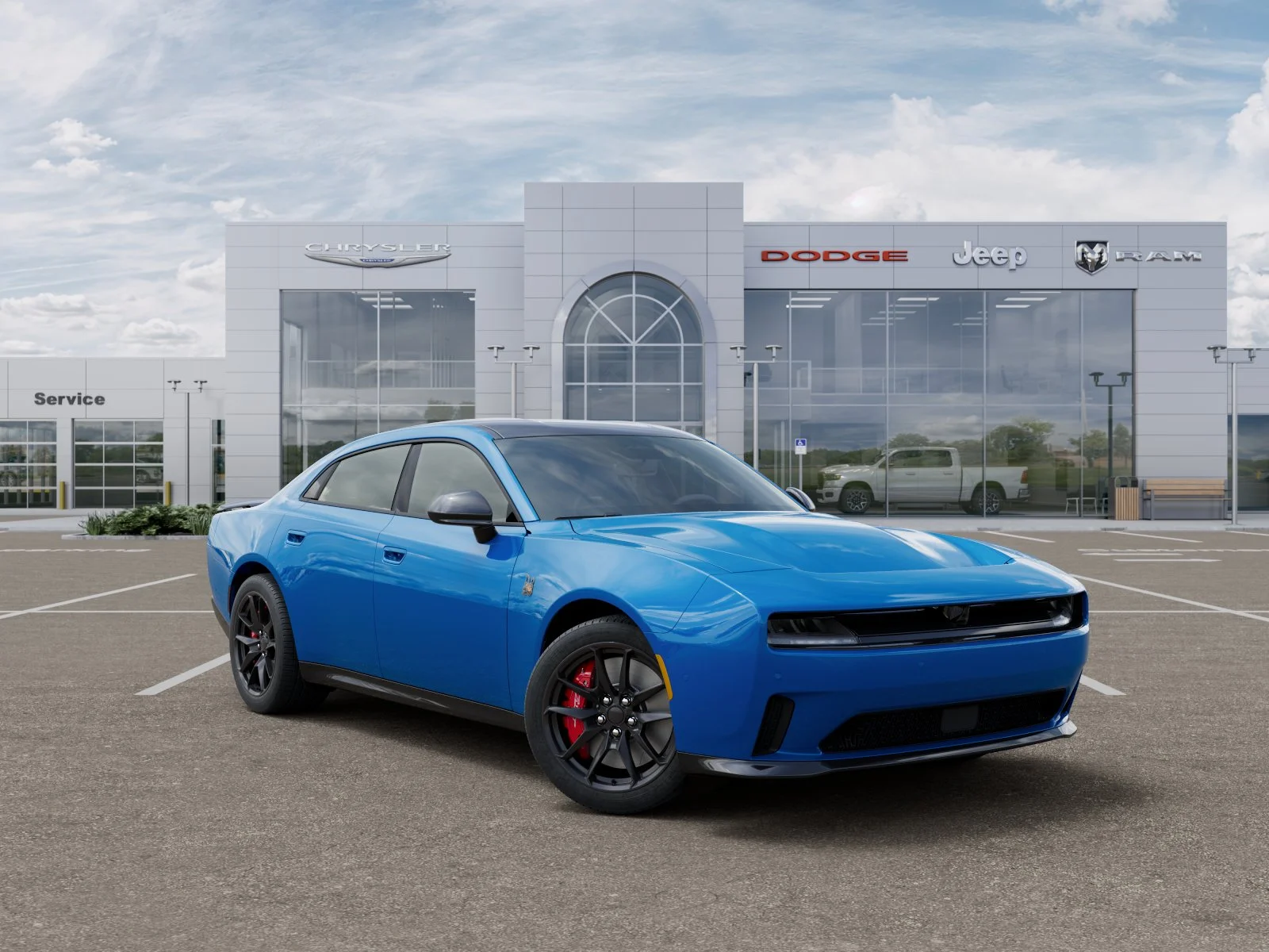 New 2026 Bludicrous Exterior Paint Dodge Scat Pack image 45