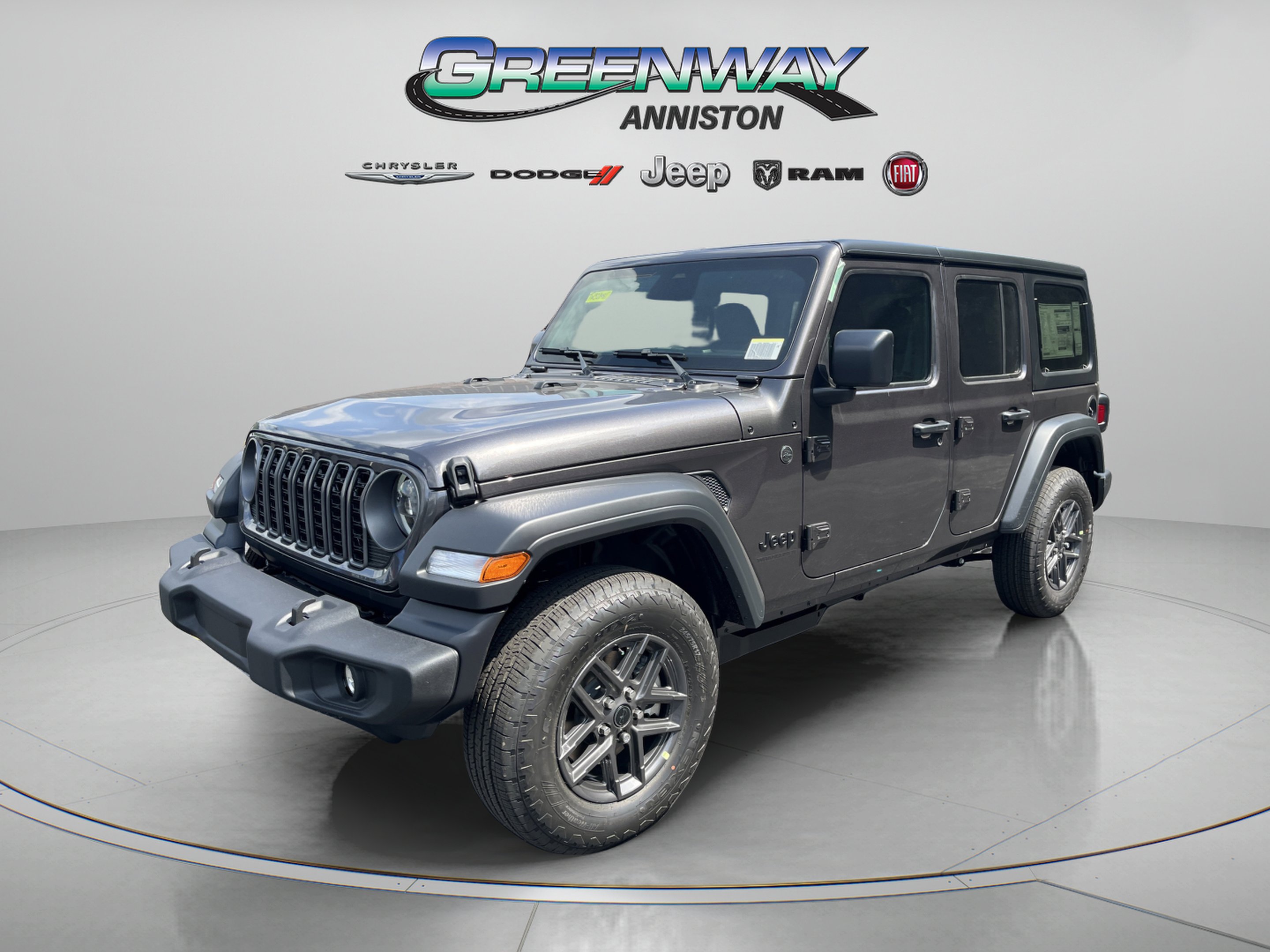 New 2026 Granite Crystal Metallic Clearcoat Jeep Sport S image 3