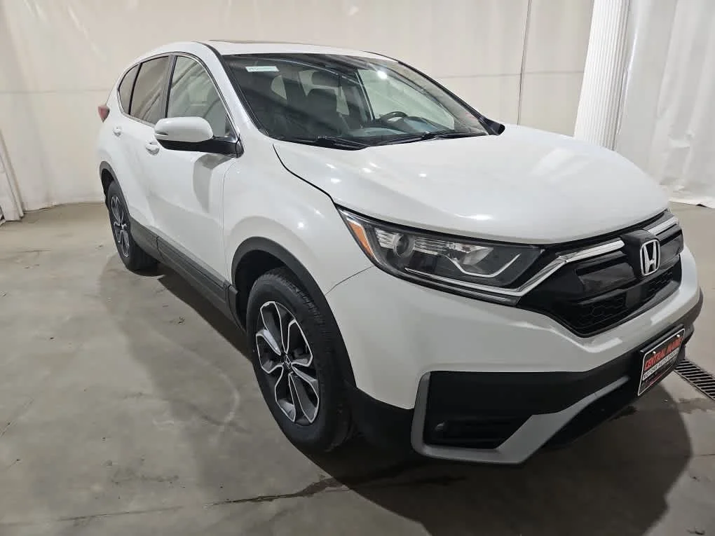 Used 2021 Platinum White Pearl Honda EX-L image 8