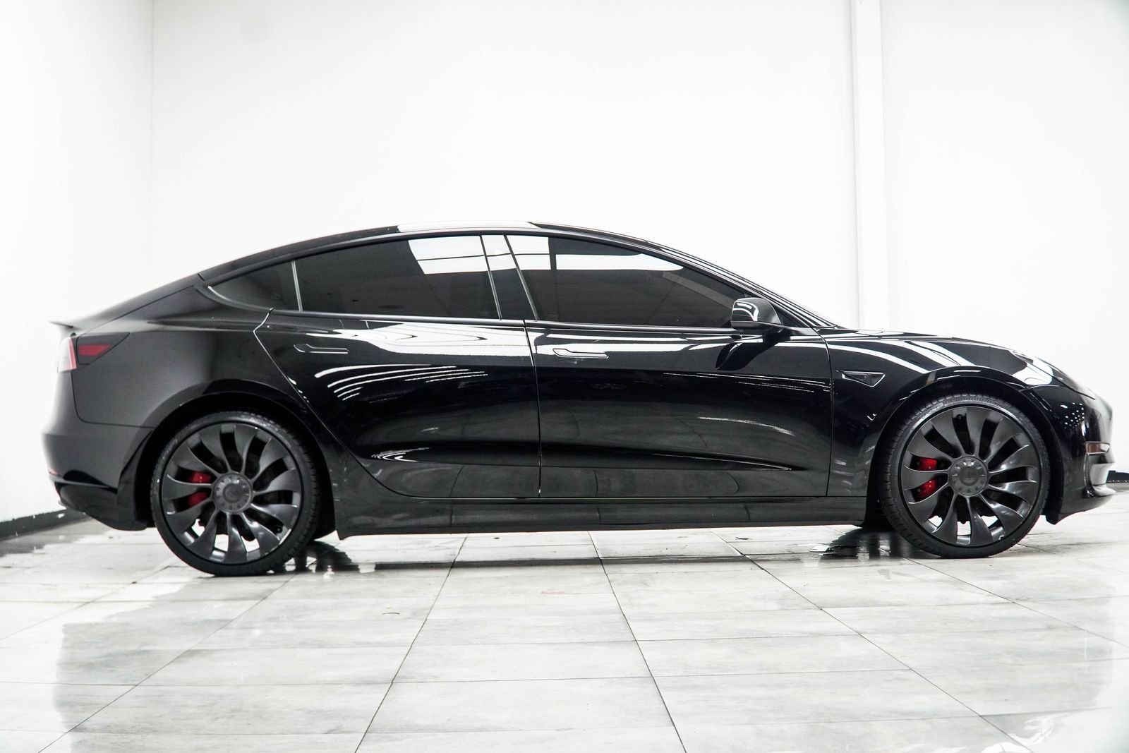 Used 2023 Black Tesla Performance image 7