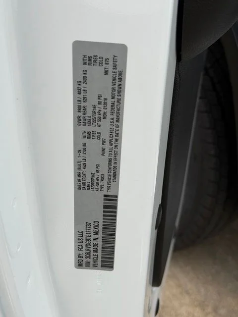 New 2026 Bright White Clear-Coat Exterior Paint RAM High Roof image 31