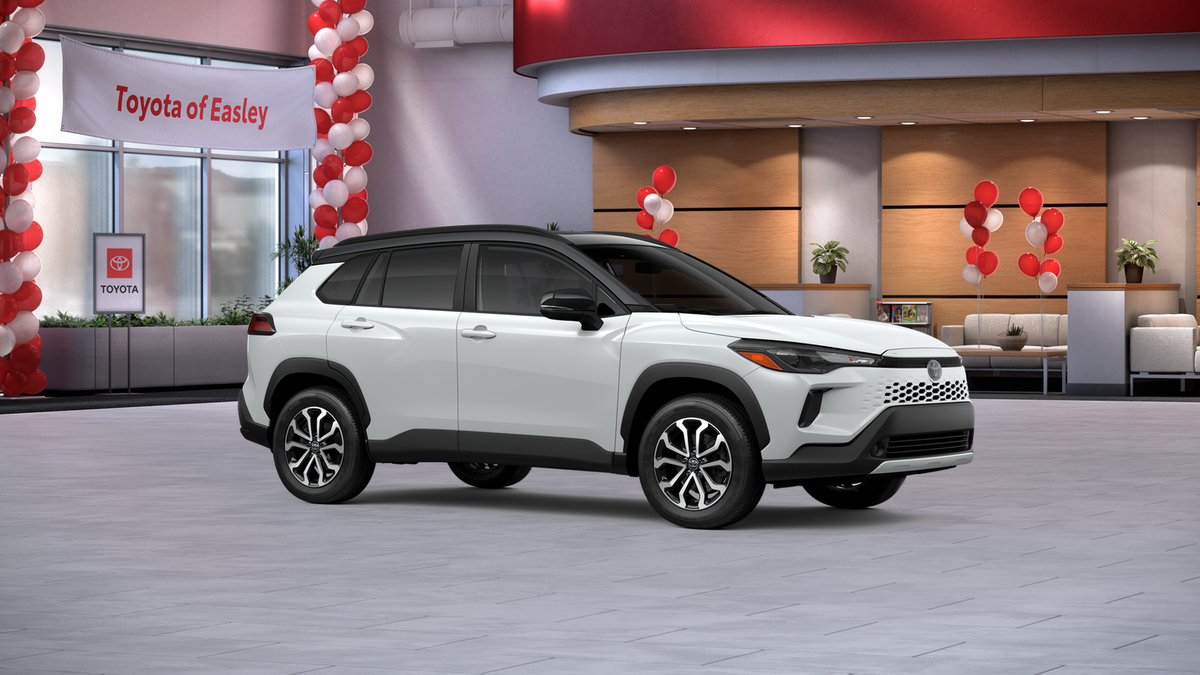 New 2026 Wind Chill Pearl with Jet Black roof Toyota Hybrid SE image 14
