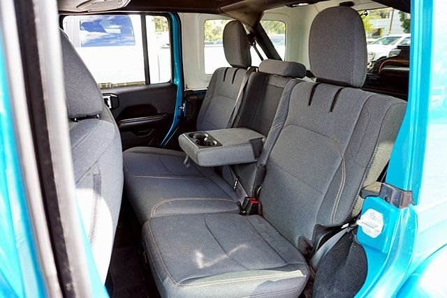 Used 2024 Blue Jeep Sahara 4xe image 17