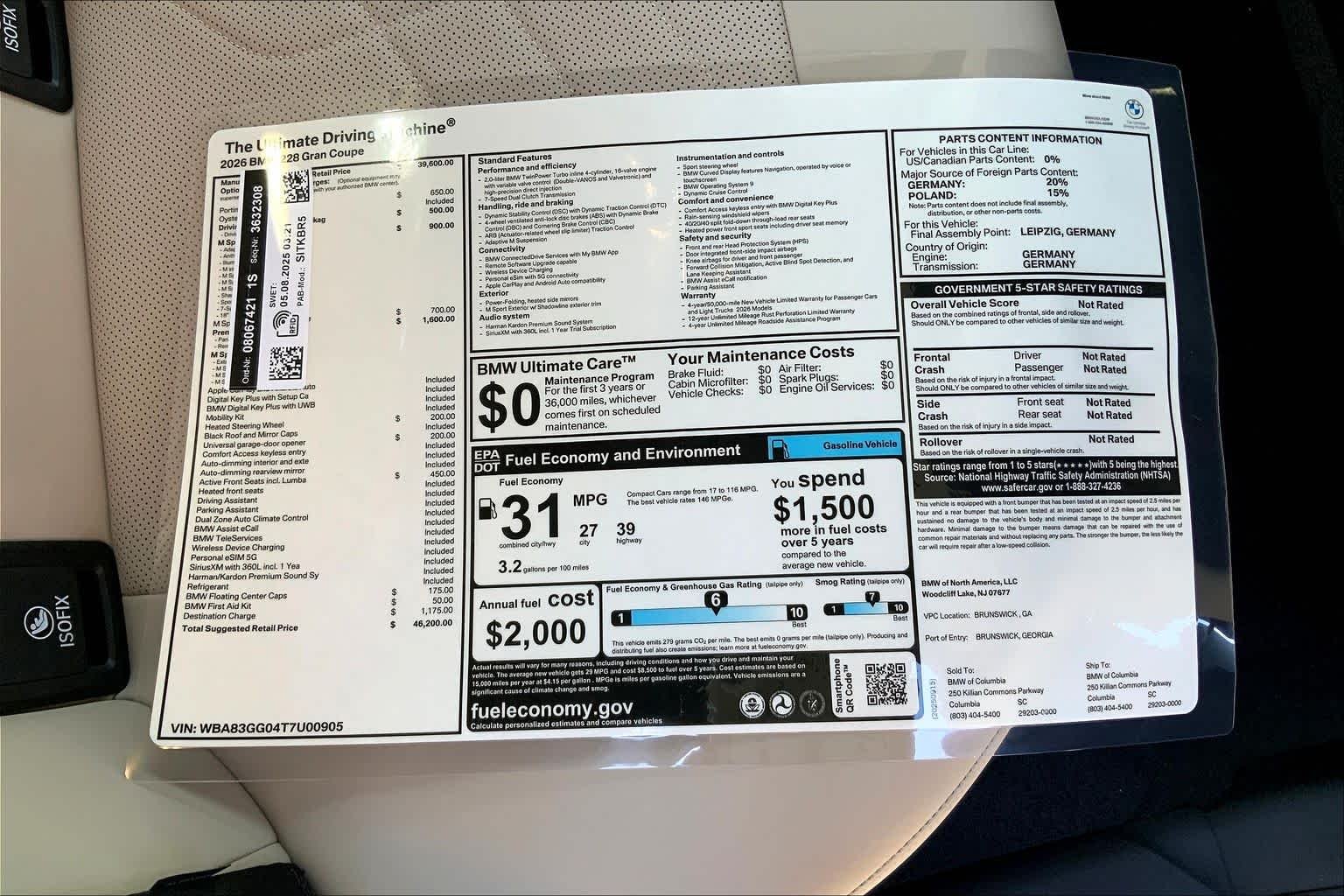 2026 BMW 2 Series 228 - Photo 19